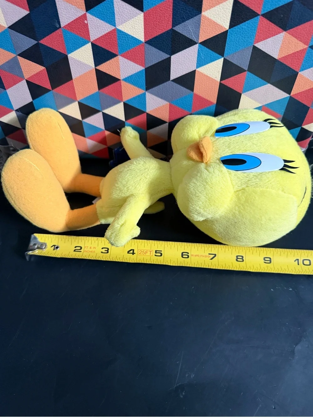 Tweety Bird Yellow Looney Tunes Bendable Posable Plush Applause 1994 Toys Toy